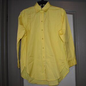Massimo Dutti Womens Shirt Yellow XS NWT